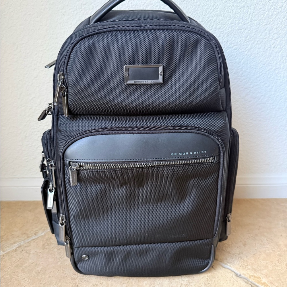 Briggs & Riley Charcoal Men's Backpack